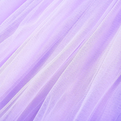 Sequin Sleeveless Tulle Mesh Flower Girl Party Dress