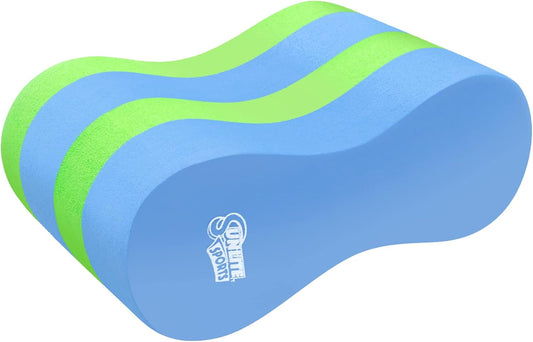 EVA 5-Layer Pull Buoy Leg Float - Pool Training Aid, Legs and HIPS Support for Adults, Kids, and Beginners, for Swimming Stroke